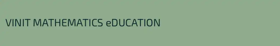VINIT MATHEMATICS eDUCATION